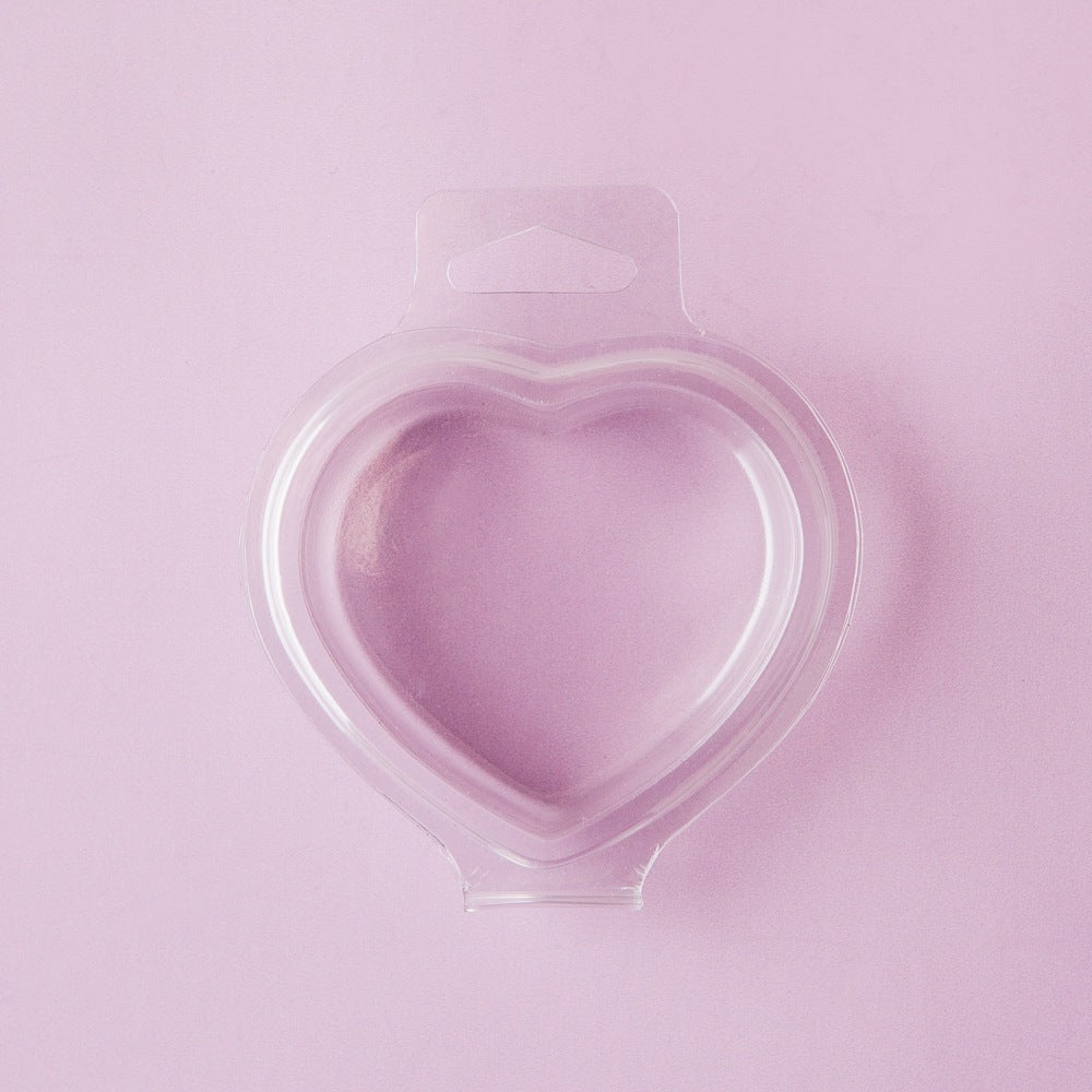 Bramble Berry Heart Clamshell Mold - 10 molds (x5)