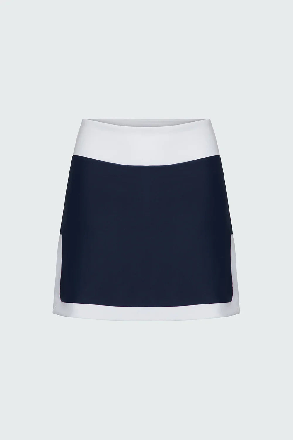 Watskin Sunwear Jojo Tennis Skirt in Navy and White
