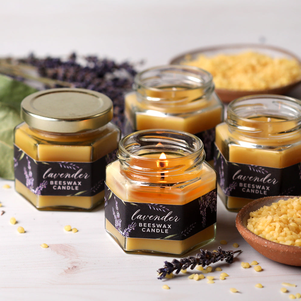 Bramble Berry Lavender Beeswax Candle Kit
