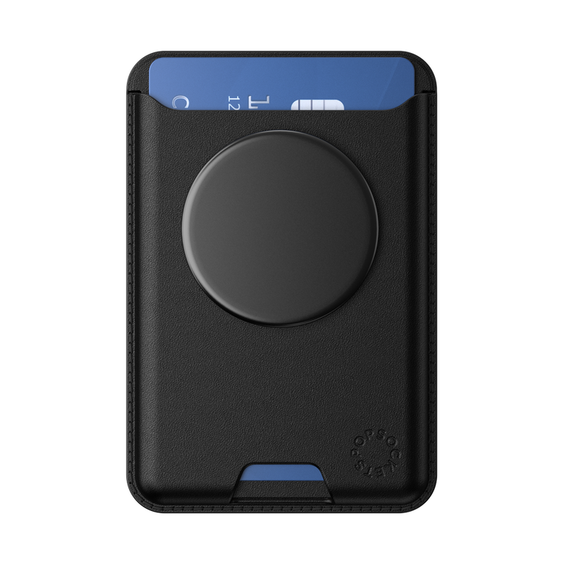 PopSockets Softgoods MagSafe PopWallet+ - Black