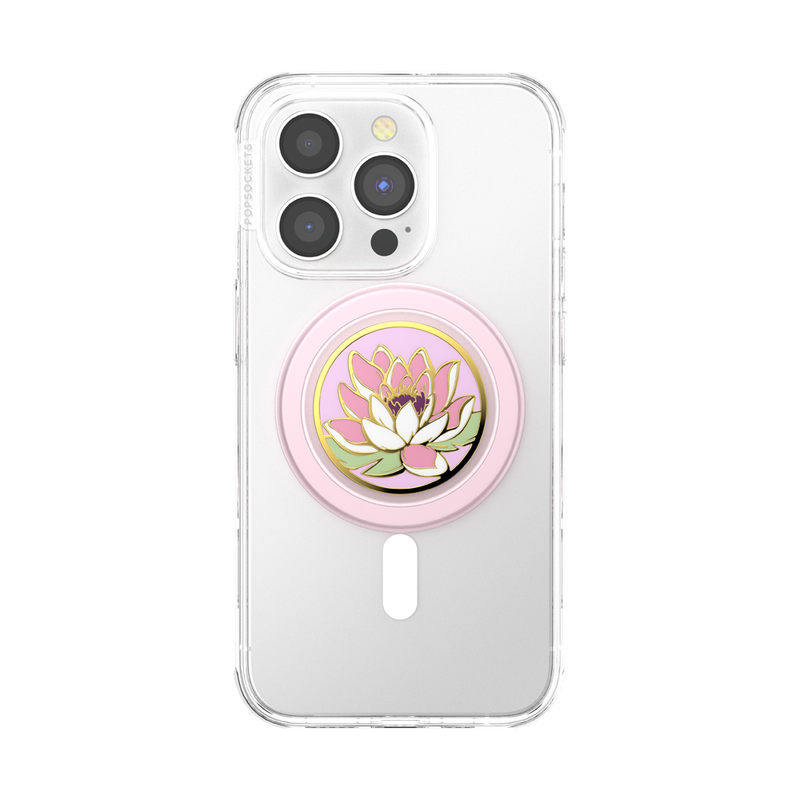 PopSockets Enamel Enamel Water Lily MagSafe PopGrip