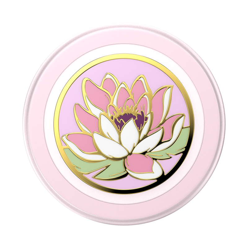 PopSockets Enamel Enamel Water Lily MagSafe PopGrip