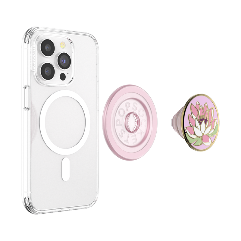 PopSockets Enamel Enamel Water Lily MagSafe PopGrip