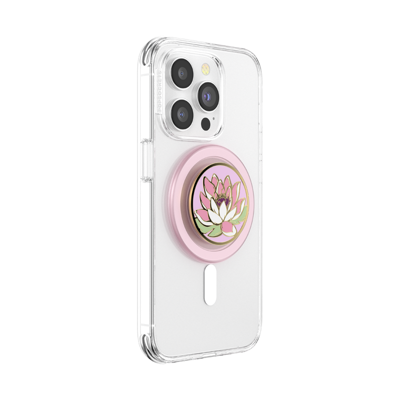 PopSockets Enamel Enamel Water Lily MagSafe PopGrip