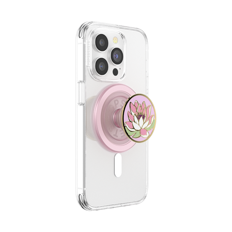 PopSockets Enamel Enamel Water Lily MagSafe PopGrip