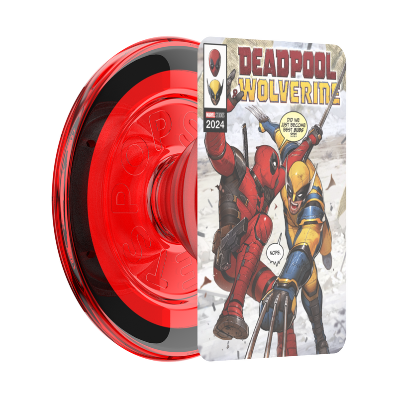 PopSockets Deadpool and Wolverine Comic Cover MagSafe PopGrip