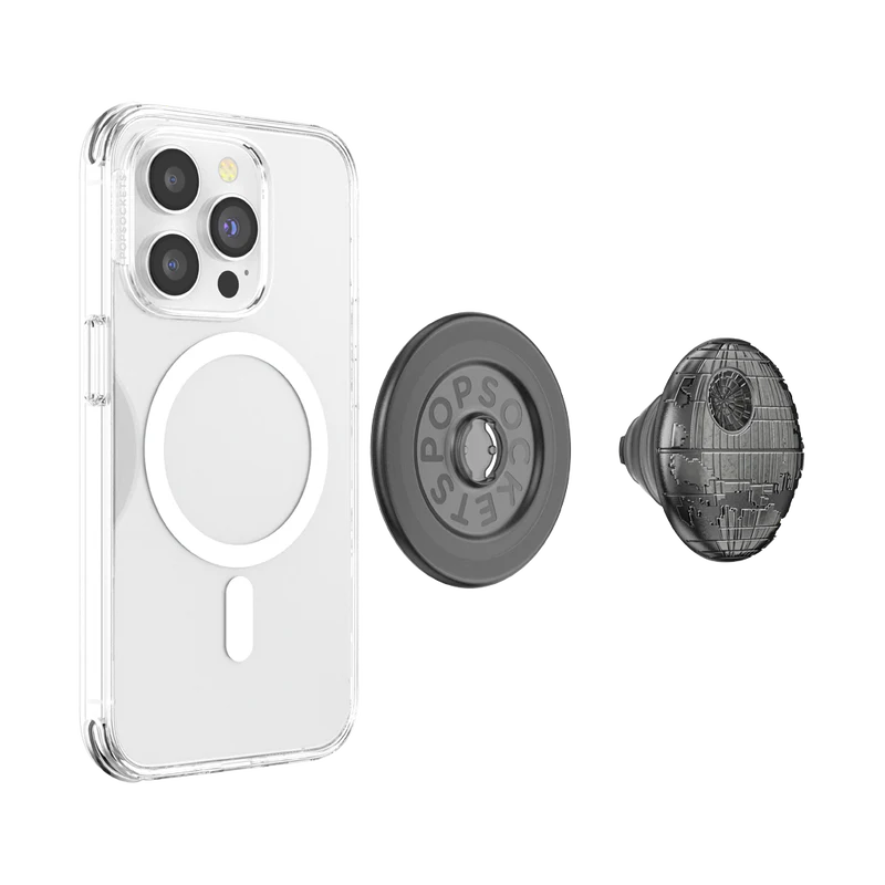 PopSockets MagSafe PopGrip - Dimensionals Enamel Death Star