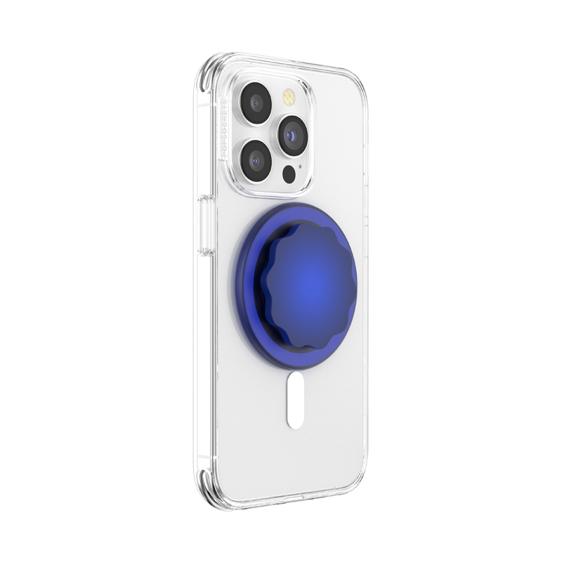 PopSockets Molded Flower Cobalt MagSafe PopGrip