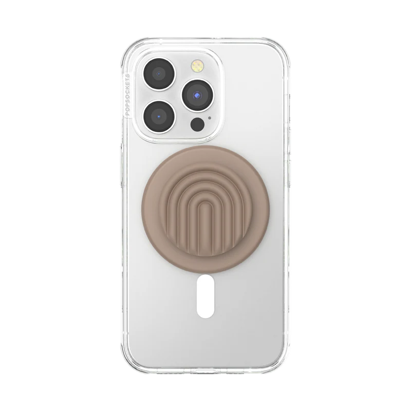 PopSockets MagSafe PopGrip - PopOut Latte Curves