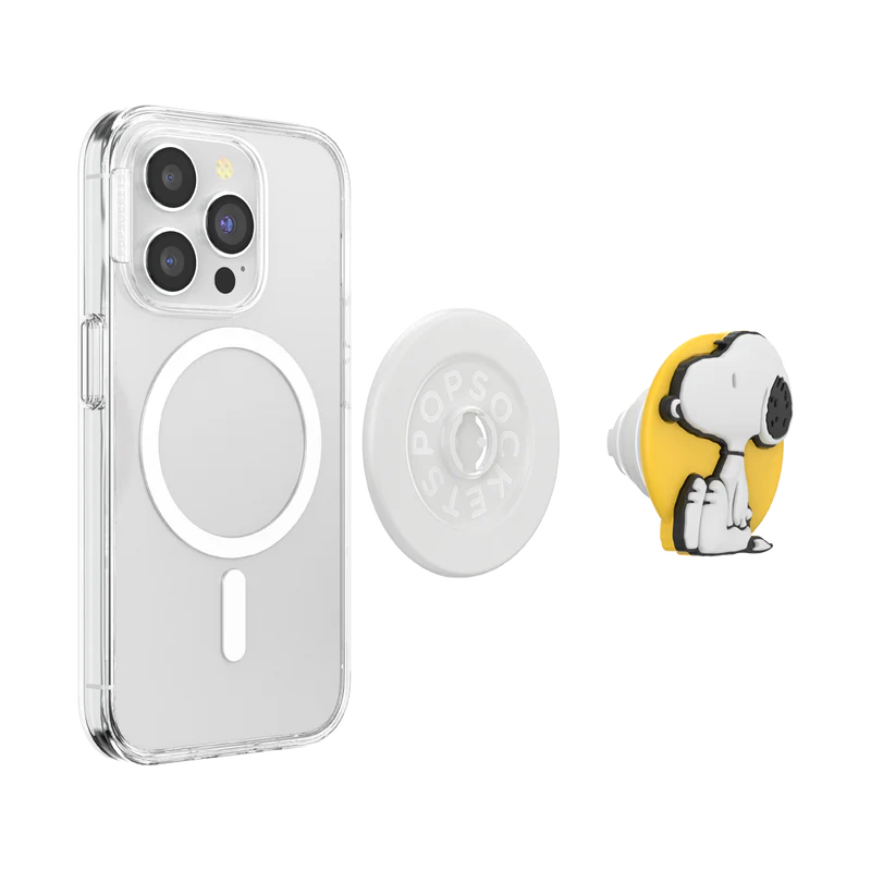 PopSockets MagSafe PopGrip - PopOut Sitting Snoopy