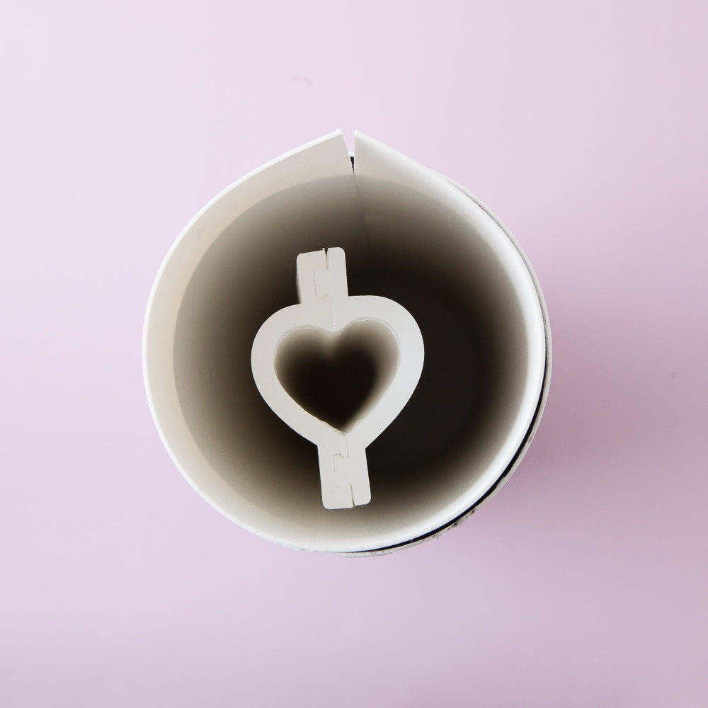 Bramble Berry Mini Heart Silicone Column Mold (x3)