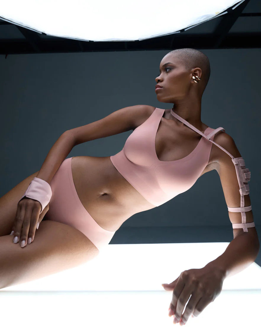 EBY Bra Brief - Ash Rose