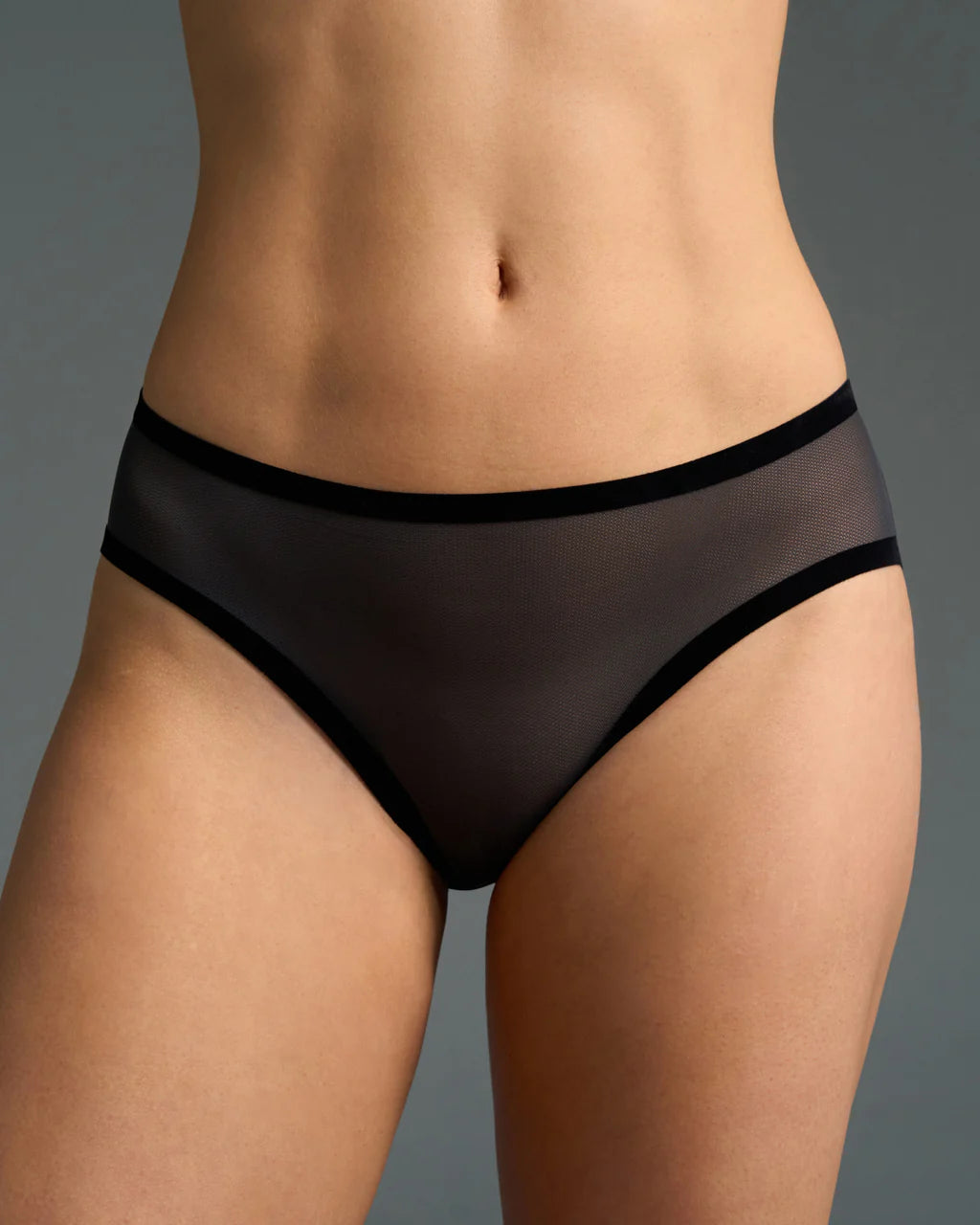 EBY Bra Sheer Brief - Black