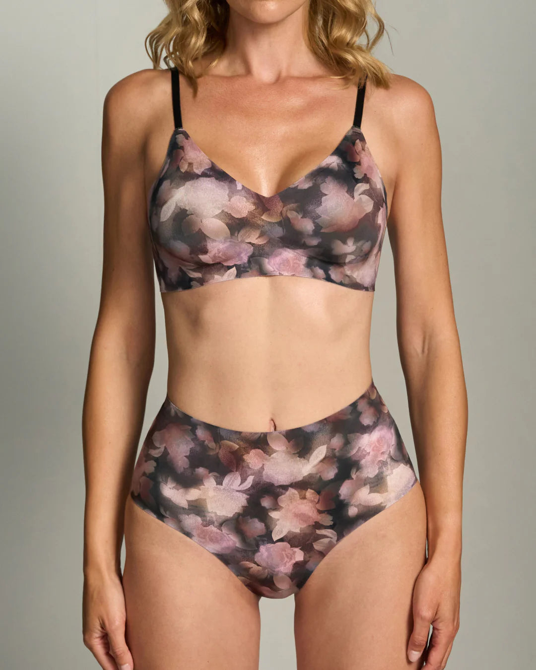 EBY Bra Bra & Panty Set Relief (Relief Bra & High Waisted) - Duskwild