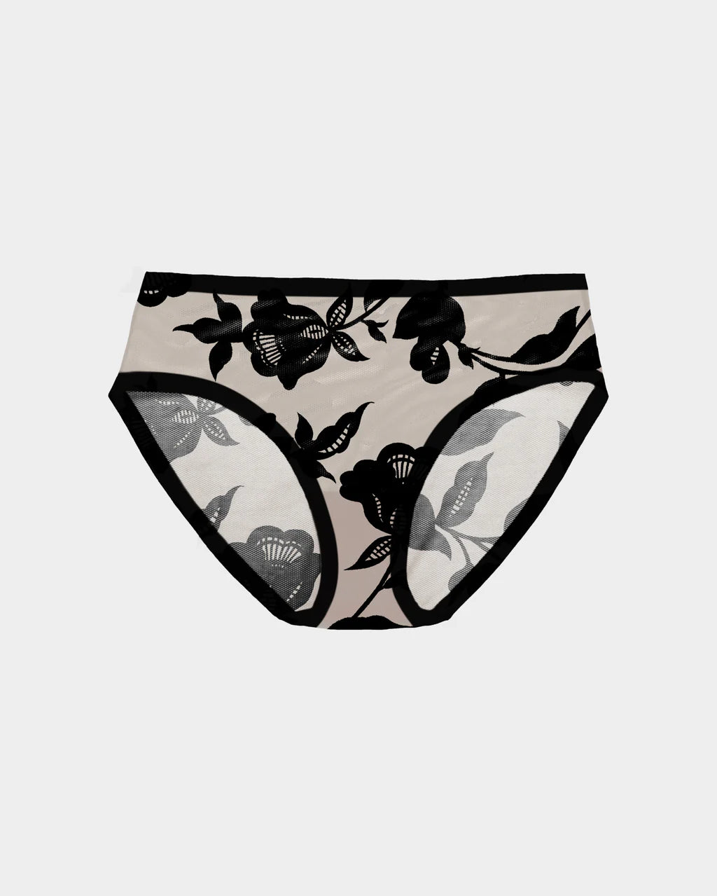 EBY Bra Sheer Brief - Madam Noir