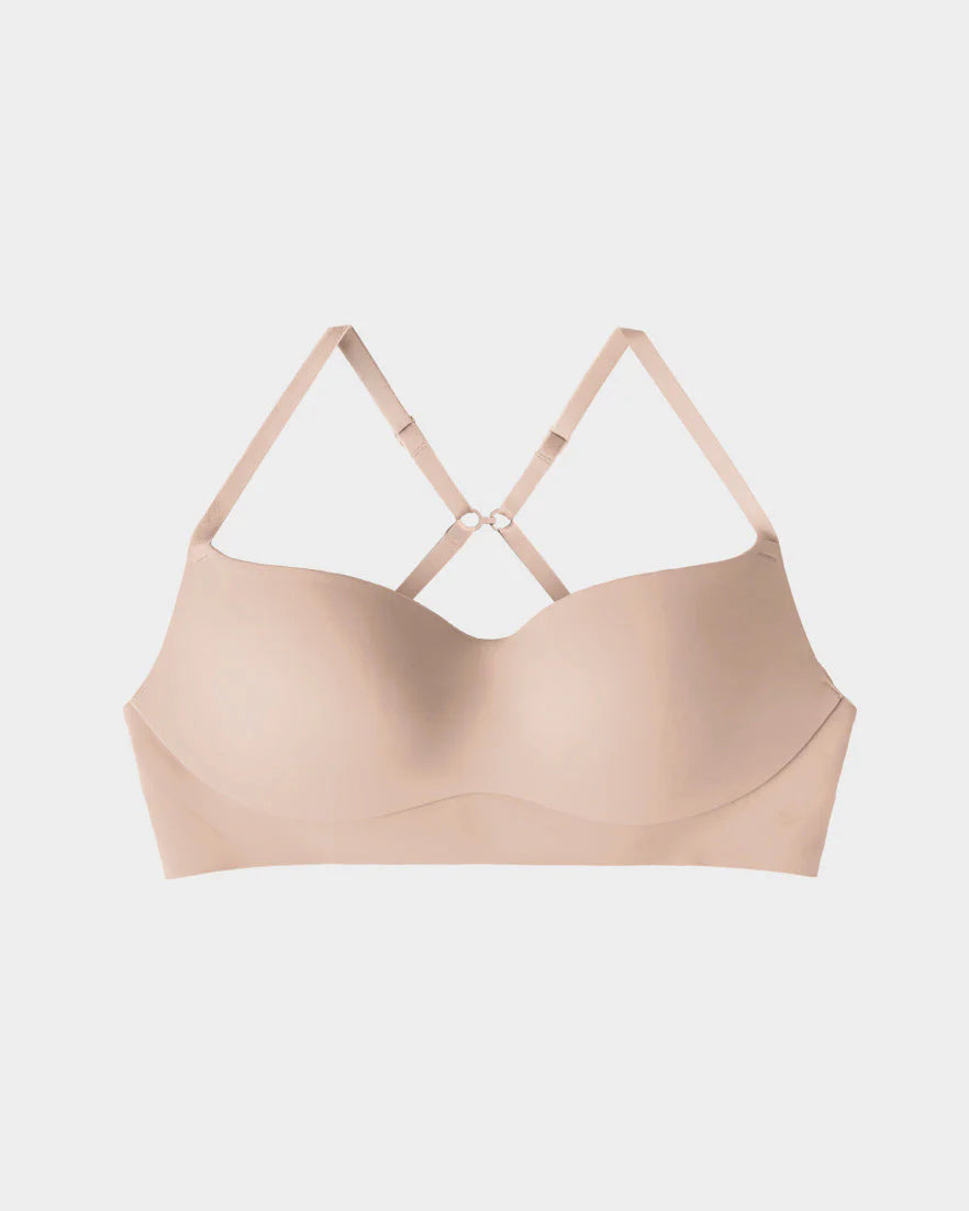 EBY Bra Bra & Panty Set (One Piece Contour Bra & Brief) - Nude