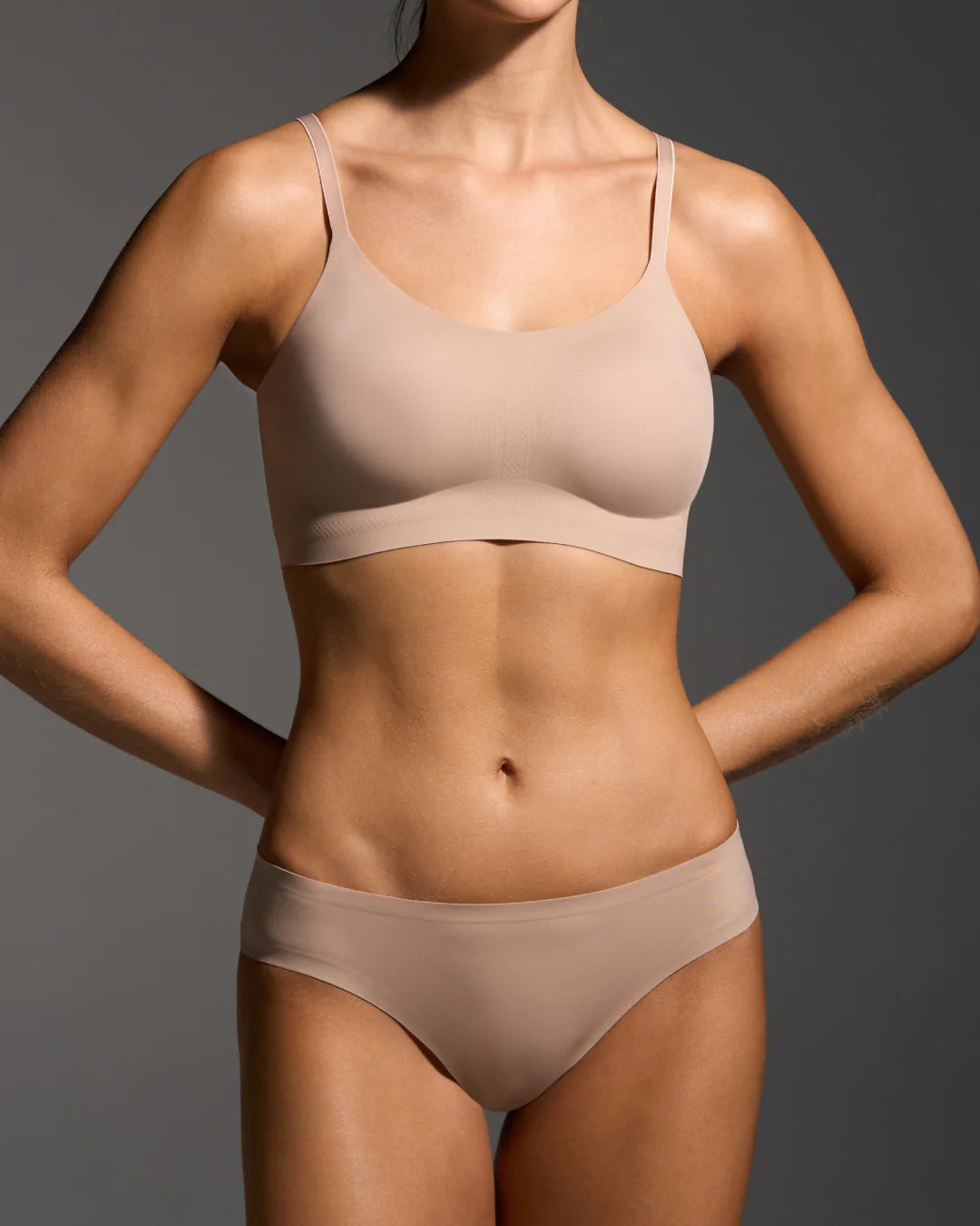 EBY Bra 3 Bra Bundle, Power Bundle (Support Bralette) - Nude, Pearl & Black