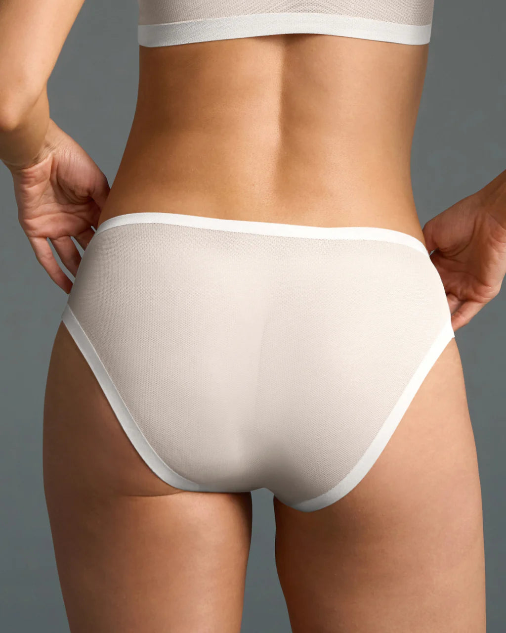 EBY Bra Sheer Brief - Pearl