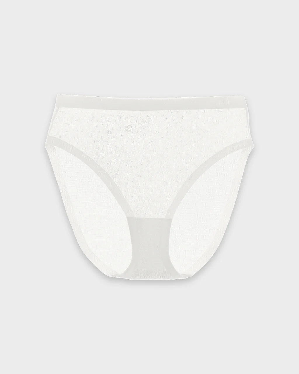 EBY Bra Sheer High Cut - Pearl