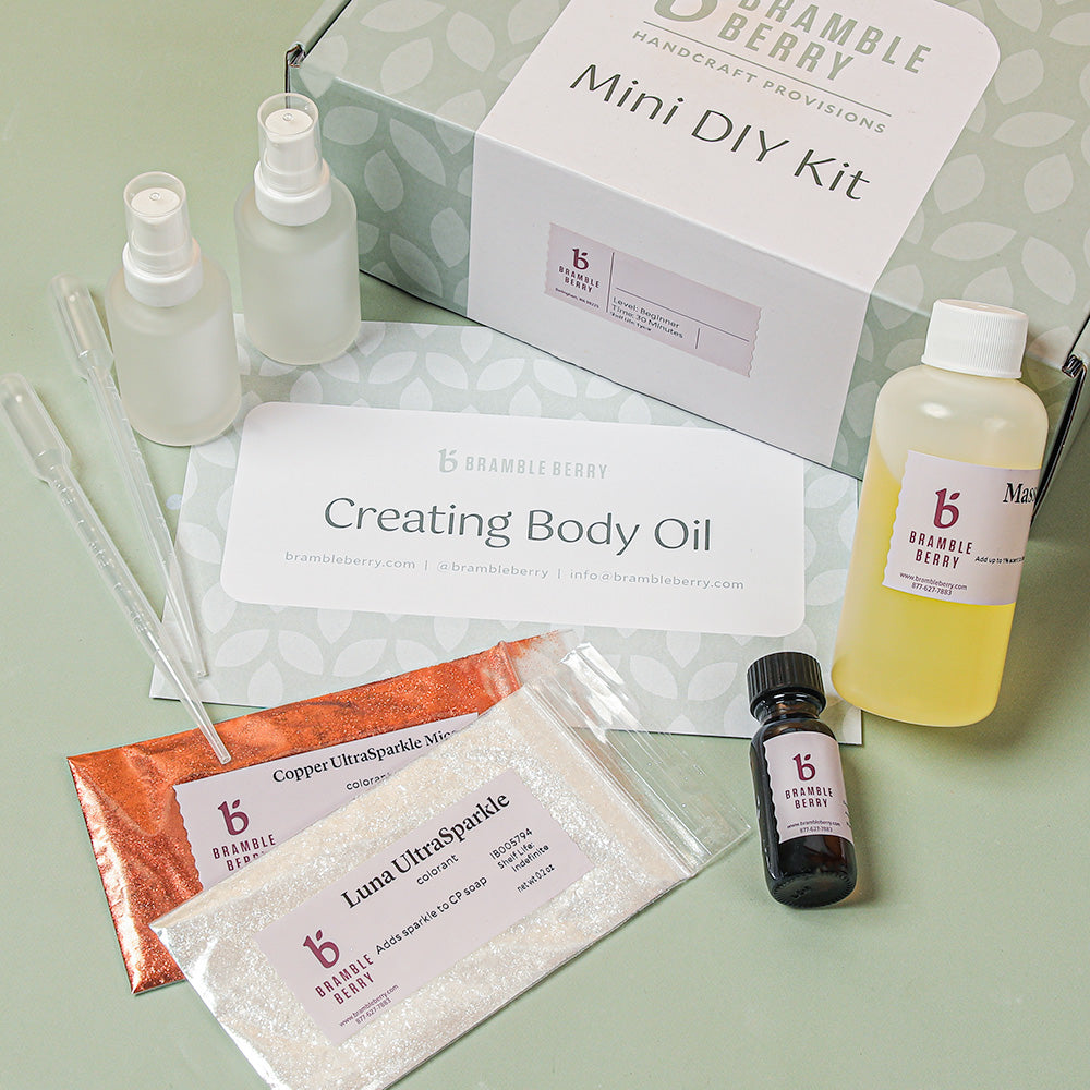 Bramble Berry Mini Shimmer Body Oil Kit (x2)