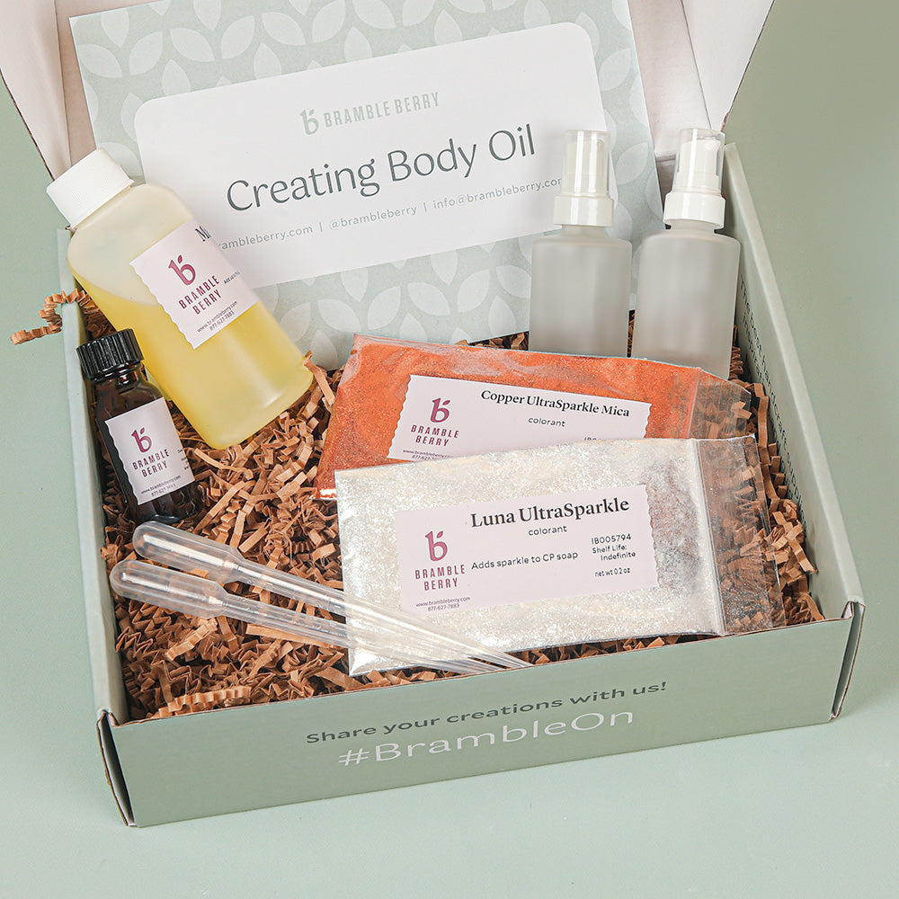 Bramble Berry Mini Shimmer Body Oil Kit (x2)
