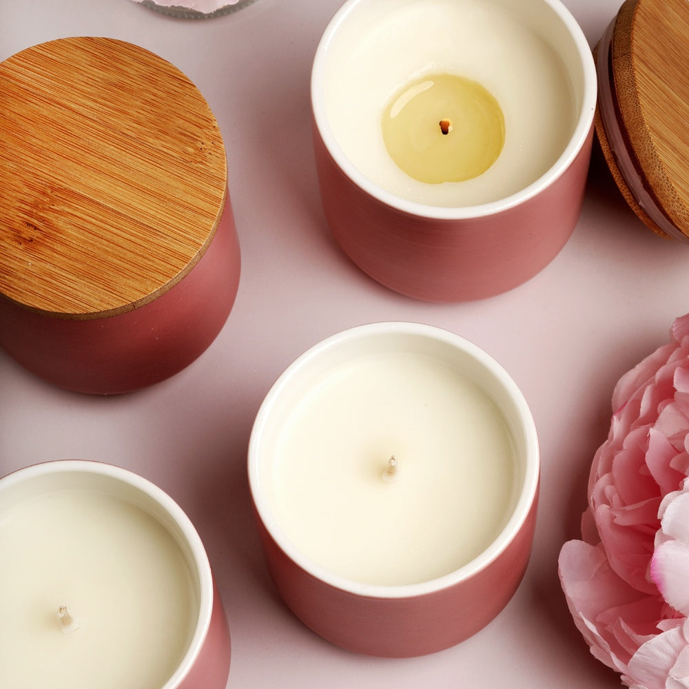 Bramble Berry Peony and Amberwood Candle Kit