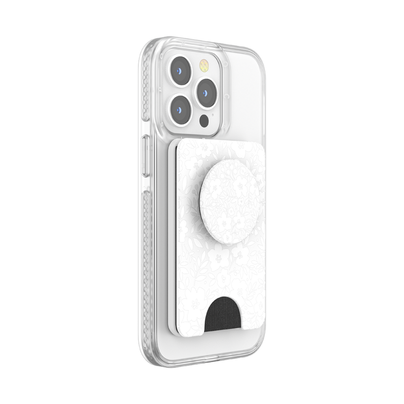 PopSockets Blanc Fresh MagSafe PopWallet+
