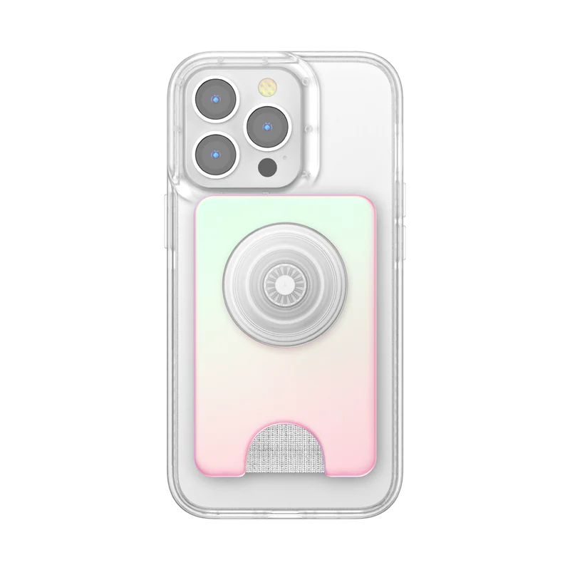 PopSockets MagSafe PopWallet+ - Mermaid Pink