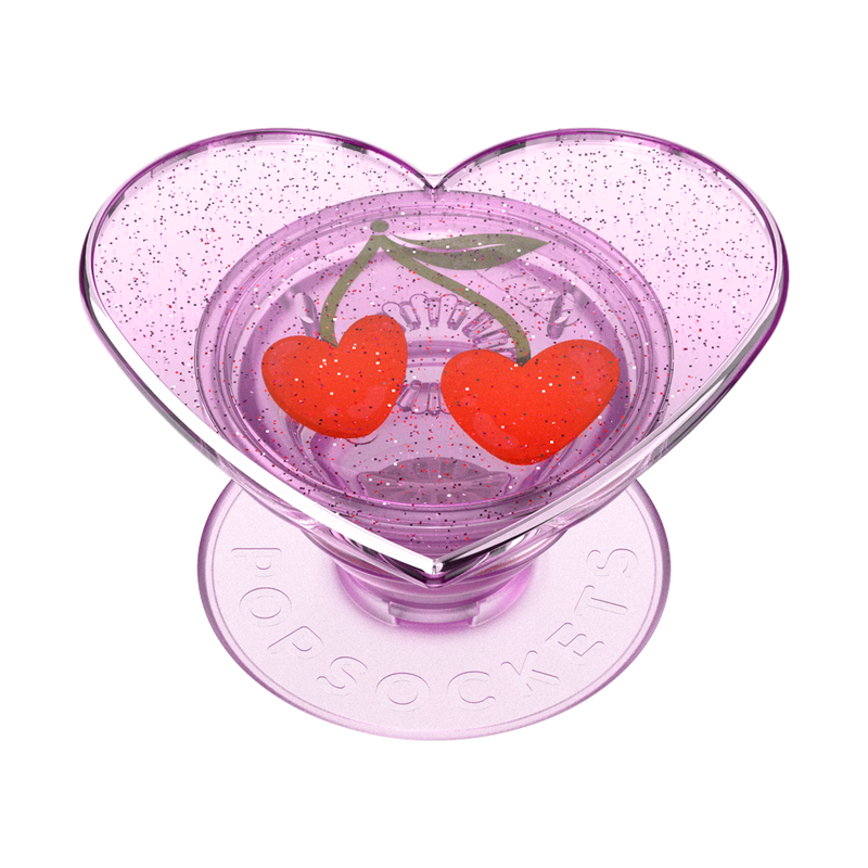 PopSockets Glitter Sugar Plum Cherry Adhesive PopGrip