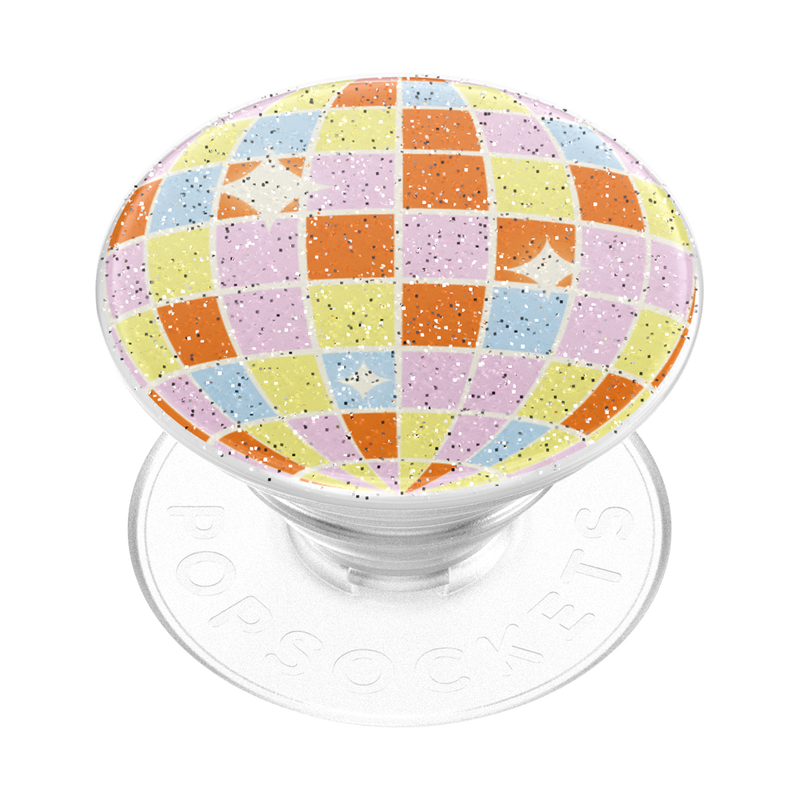 PopSockets Glitter Retro Disco Adhesive PopGrip