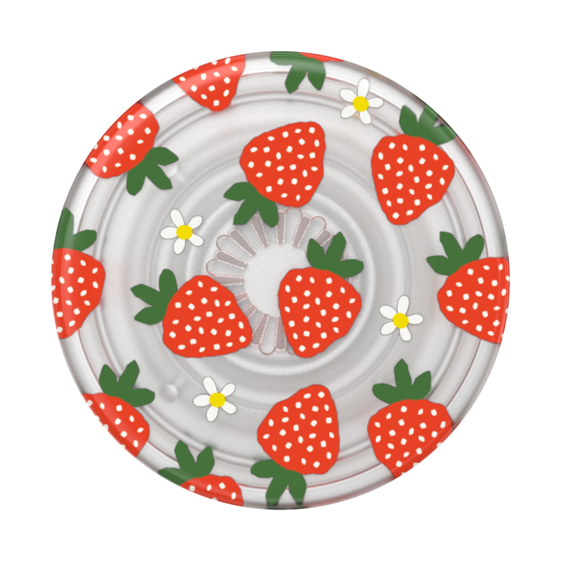 PopSockets PlantCore Berries and Cream Translucent Adhesive PopGrip