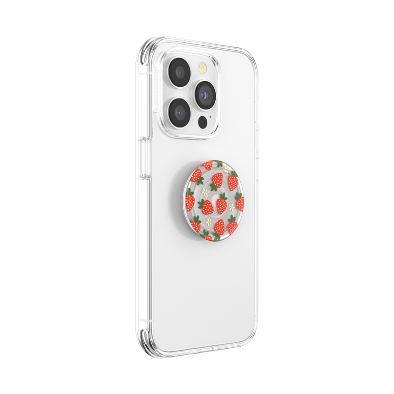 PopSockets PlantCore Berries and Cream Translucent Adhesive PopGrip