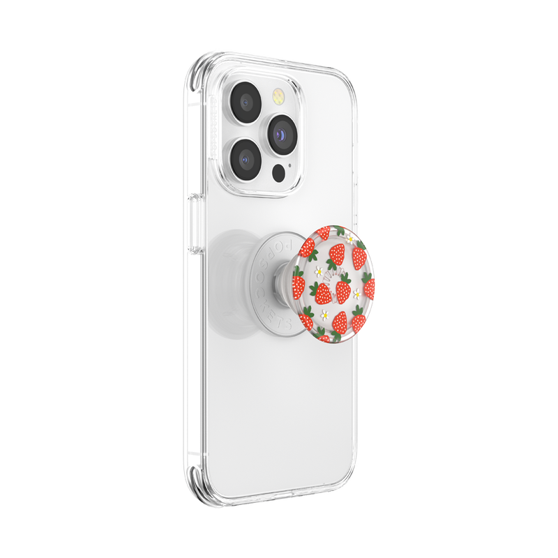 PopSockets PlantCore Berries and Cream Translucent Adhesive PopGrip