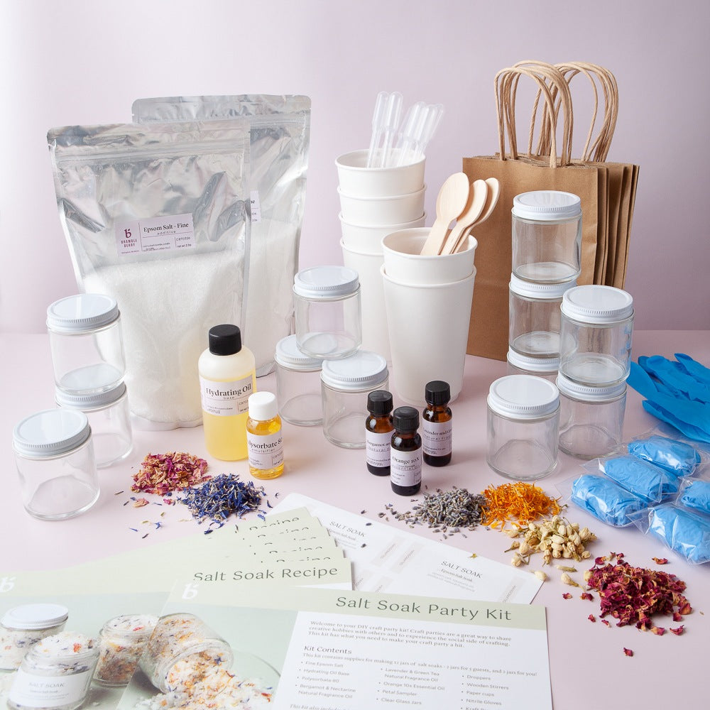 Bramble Berry Salt Soak Party Kit