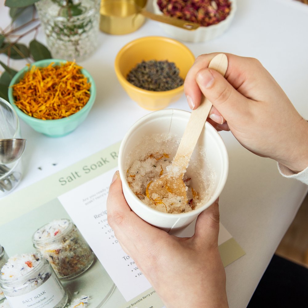 Bramble Berry Salt Soak Party Kit