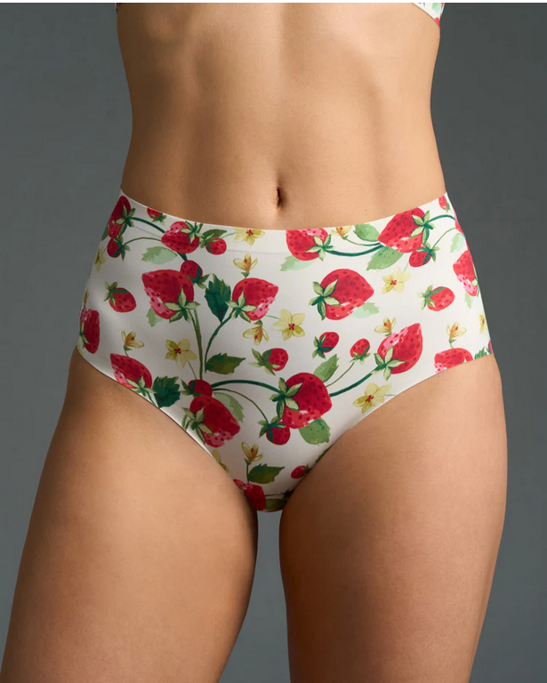 EBY Bra High Waisted - Strawberry Patch