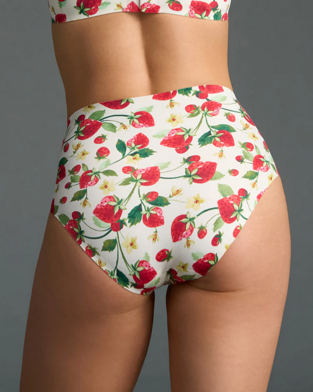 EBY Bra High Waisted - Strawberry Patch