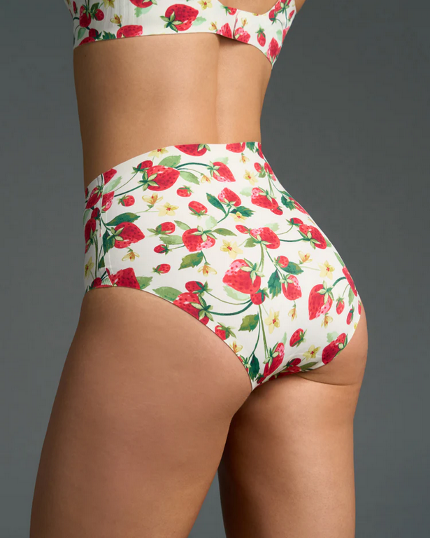 EBY Bra High Waisted - Strawberry Patch