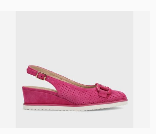 Marmi Shoes Women's Vaneli Dabry - Fushia Perf Suede