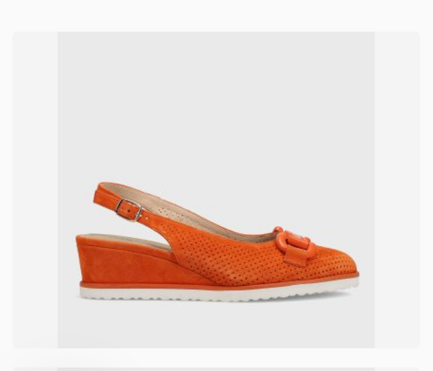 Marmi Shoes Women's Vaneli Dabry - Orange Perf Suede