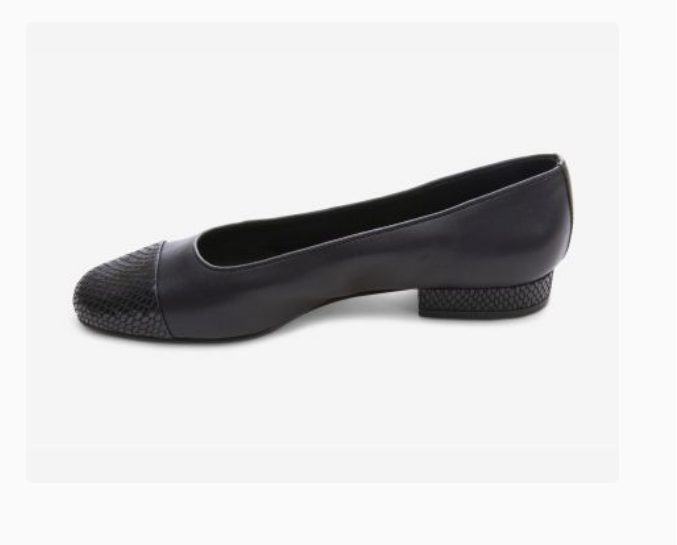 Marmi Shoes Women's Vaneli Fc-313 - Black Nappa/Black Snake Print