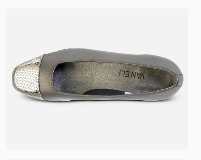 Marmi Shoes Women's Vaneli Fc-313 - Pewter Pearl Nappa/Silver Snake