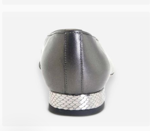 Marmi Shoes Women's Vaneli Fc-313 - Pewter Pearl Nappa/Silver Snake