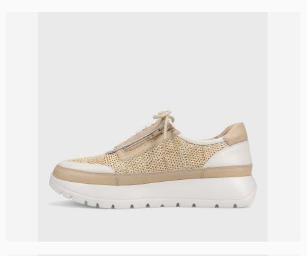 Marmi Shoes Women's Vaneli Qubi - Beige and White Tamara