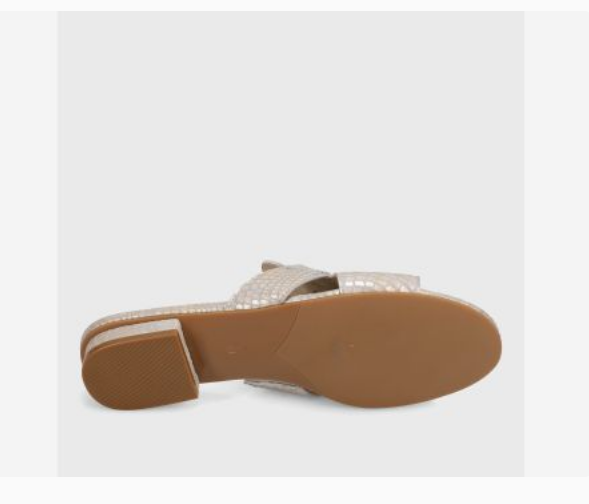 Marmi Shoes Women's Vaneli Beachy - Champagne Boro Print