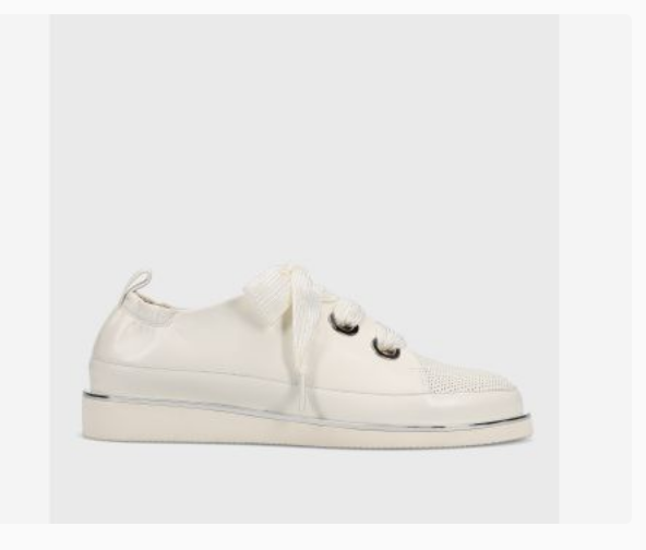 Marmi Shoes Women's Vaneli Quoin - White Perf Nappa
