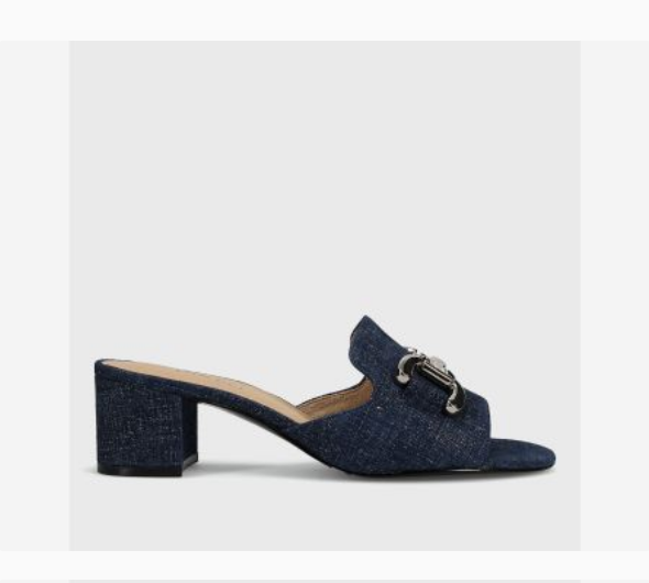 Marmi Shoes Women's Vaneli Oksana - Jeans Lino