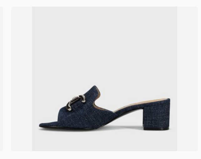 Marmi Shoes Women's Vaneli Oksana - Jeans Lino