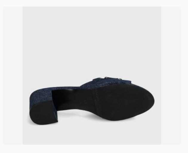 Marmi Shoes Women's Vaneli Oksana - Jeans Lino