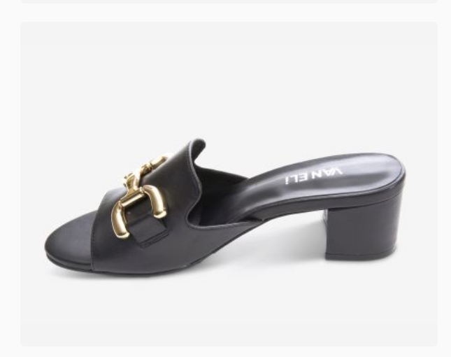 Marmi Shoes Women's Vaneli Oksana - Black Nappa